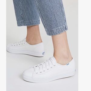 Keds women’s triple kick leather sneaker